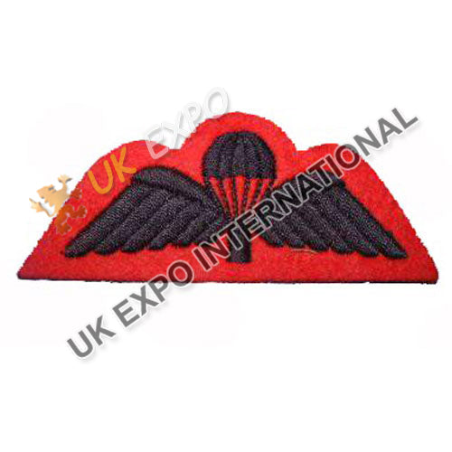 British Army Parachute Regiment Jump Wings Embroidered Patch