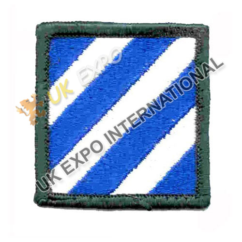 U.S. Army 3rd Infantry Division Embroidered Patch