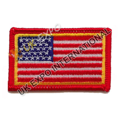 Cypress Collectibles American Flag Embroidered Patch