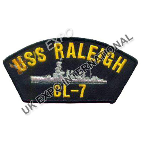 USS Raleigh CL-7 Embroidered Patch