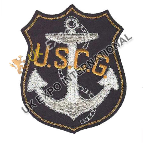 U.S. Coast Guard Bullion Embroidered Patch