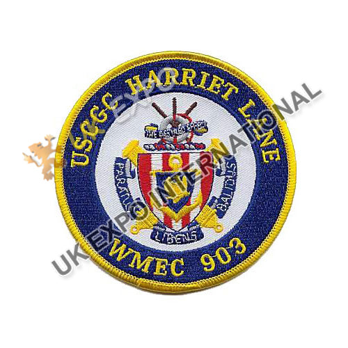 USCGC Harriet Lane WMEC-903 Embroidered Patch