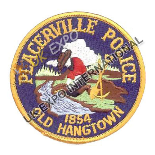 Placerville Police Department Embroidered Patch