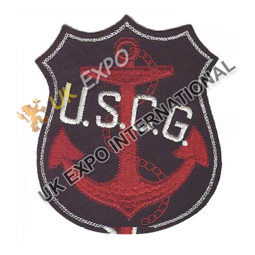 U.S. Coast Guard Embroidered Jacket Patch