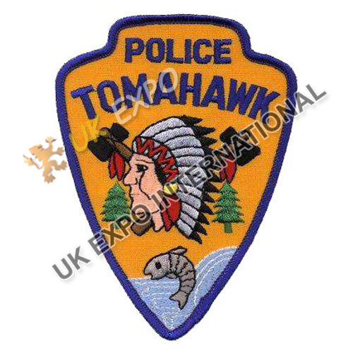 Tomahawk Wisconsin Police Embroidered Patch