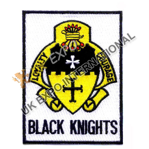 5th Cavalry Regiment Black Knights Embroidered Patch