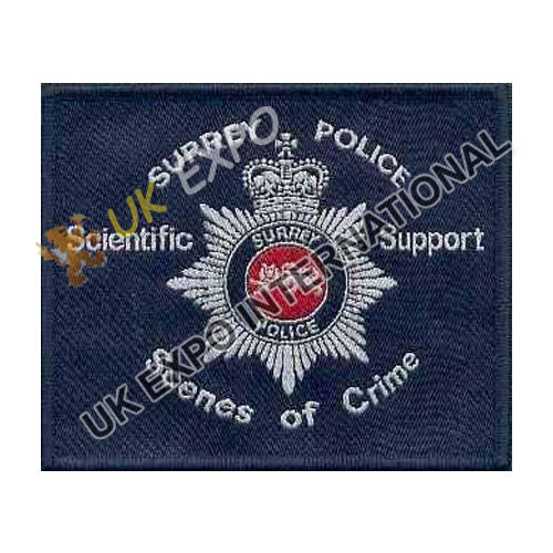 Surrey Police Scenes of Crime Embroidered Badge