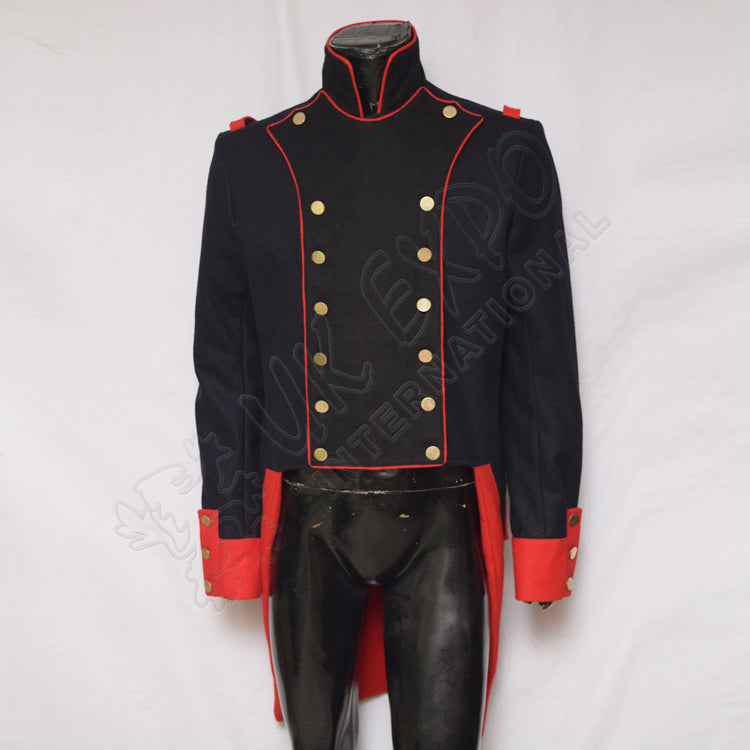 Permanent Sappers Battalion Mexico 1836 Dark Blue Wool Coat