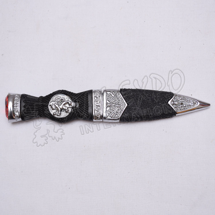 Pewter & Steel Lion Rampant With Antique Finish