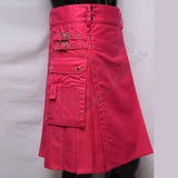 Modern Pink Utility Kilt