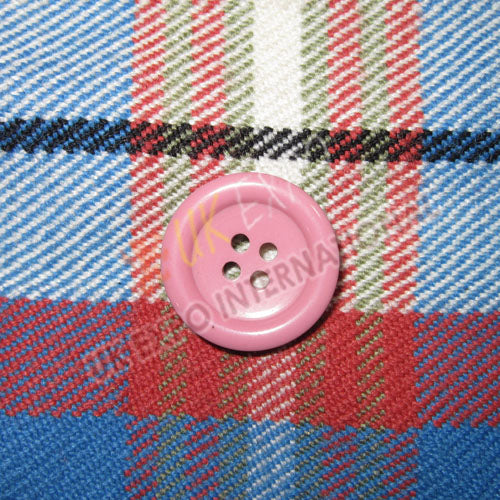 Pink Plastic Durable Fashion Garment Sewing Button