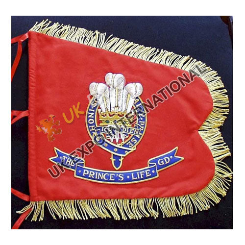 Custom Hand-Embroidered Pipe Band Banner