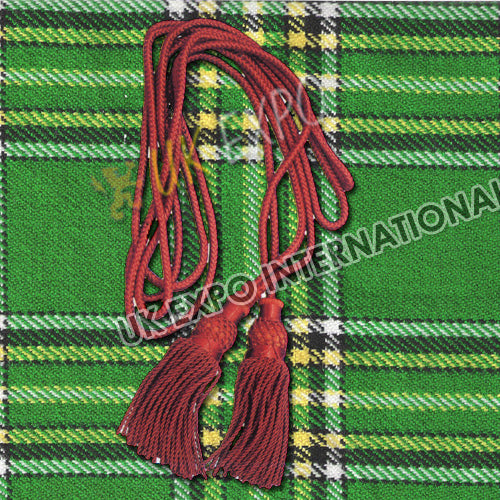 Red Pipe Uniform Cord