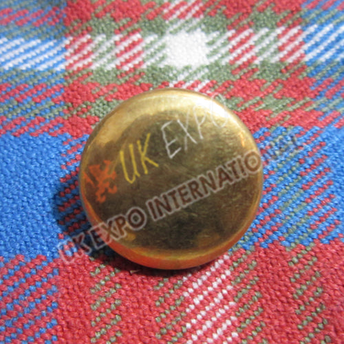 Plain Brass Buttons