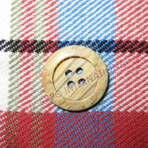 Plastic Wood Buttons