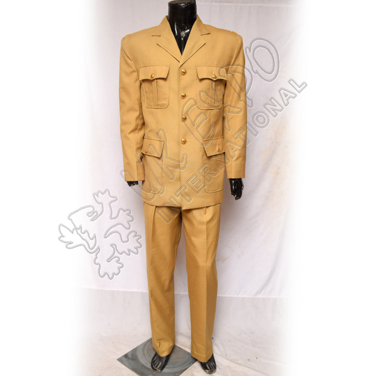 US M1899 Khaki Cotton Tunic Uniform