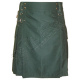 Green Power Men Utility Kilt