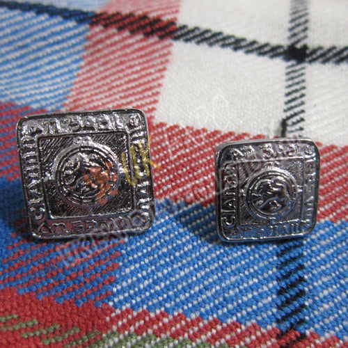 Prince Charlie Button Small Large Square Button