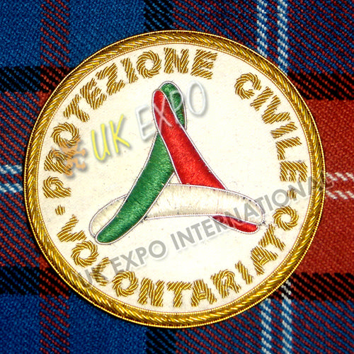 Italian Civil Protection Volontariato Embroidered Patch