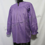 UK Purple Faded Ghillie Renaissance Pirate Pioneer Theatre Shirt