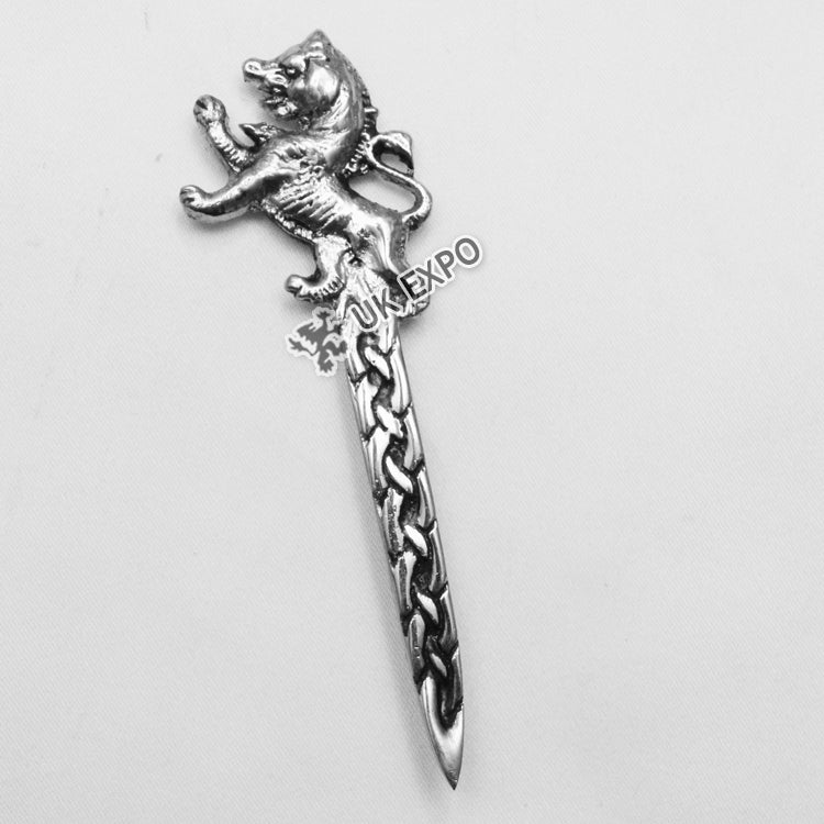 Rampant Lion Celtic Kilt Pin