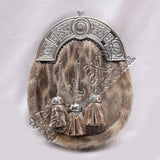 Celtic Brown Seal Skin Full Dress Sporran
