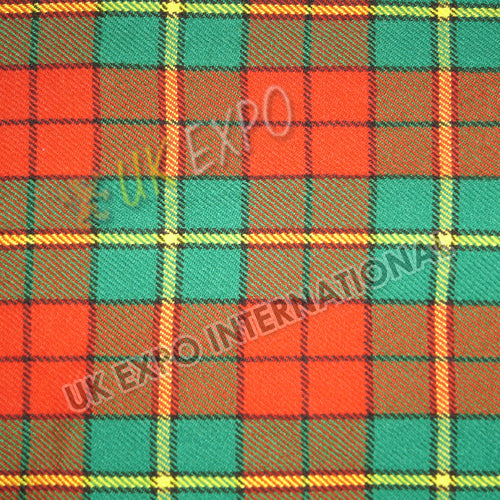Spring Green and Orange Tartan No 48