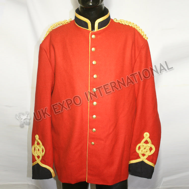 Red Officer Gold Braid Tunic
