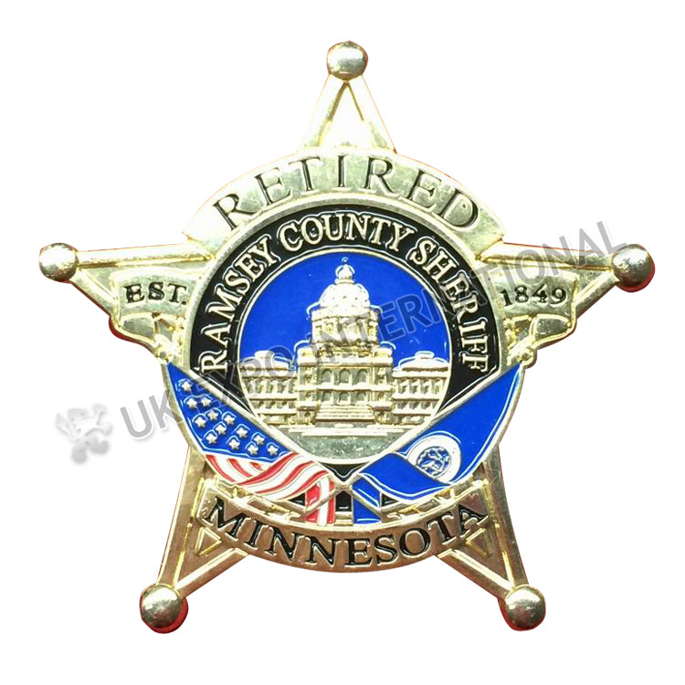Retired Minnesota Style Badge