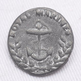 Royal Marine Anchor Pewter 18mm 22mm Die Struck Uniform Button