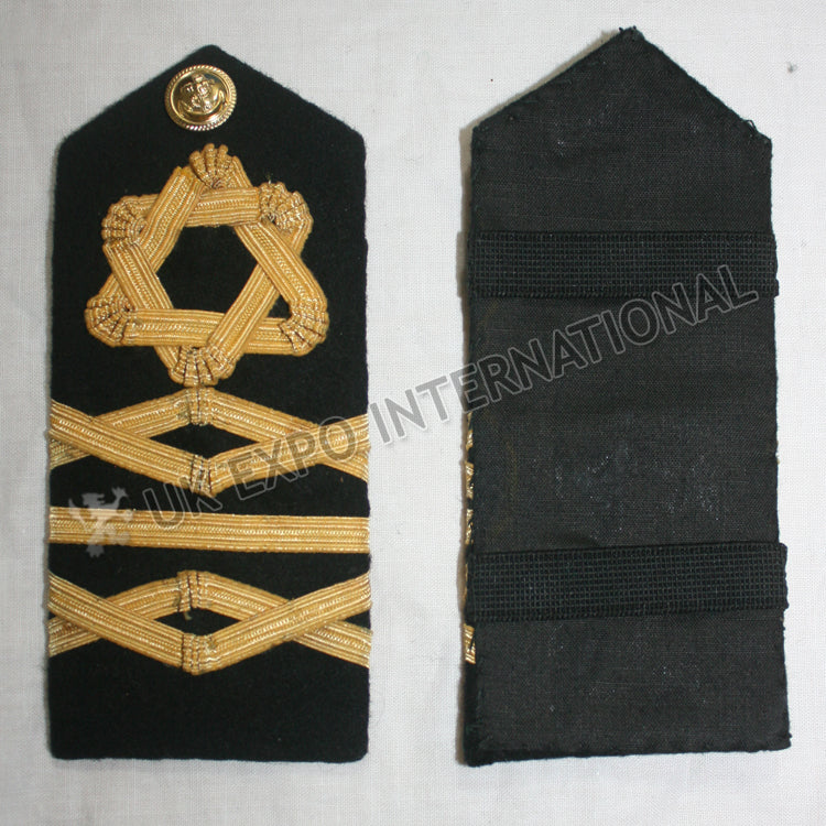 Lieutenant Commander Royal Naval Reserve Shoulder Boards
