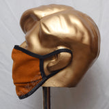 Saffron Gold Tartan Scottish Style Mask