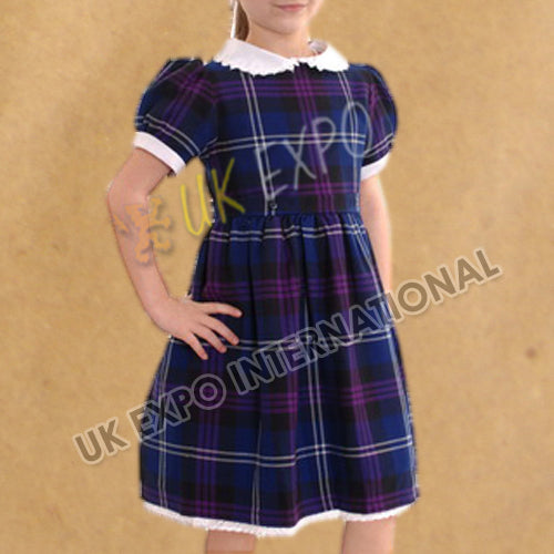 Scottish Flower Tartan Baby Full Skirt
