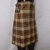 Scottish Weathered Tartan 8 Yard Kilt