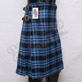 Scottish Blue Ramsay Tartan 8 Yards Kilt