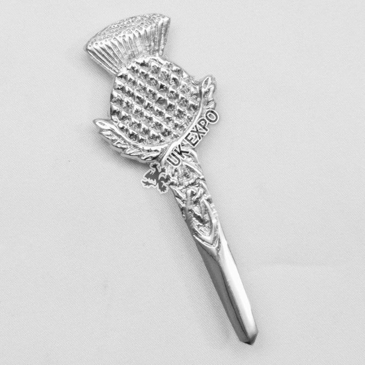 Scottish Flower Kilt Pin Thistle
