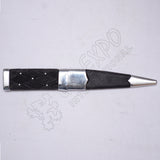 Scottish Blackwood Molded Handle Sgian Dubh
