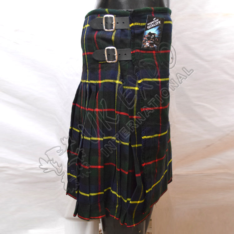 Scottish MacLeod Of Harris Tartan 8 Yard Kilt