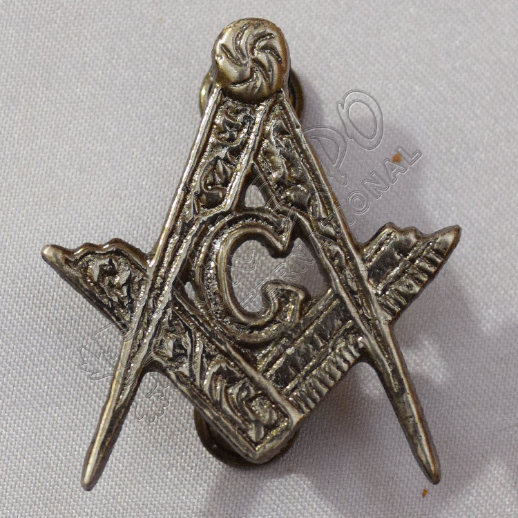 Scottish Masonic Brass Antique Metal Badge