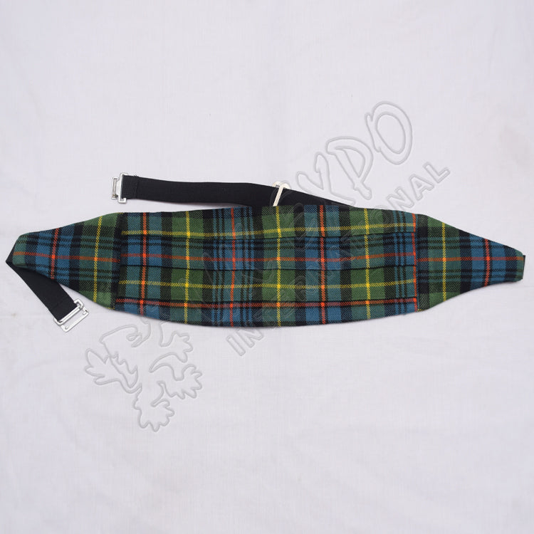 Scottish Flower of Scotland Tartan Cummerbund