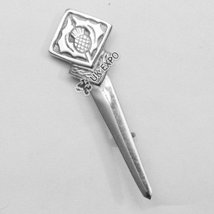Scottish Thistle Kilt Pin