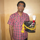 Shako Hat with Yellow Cord