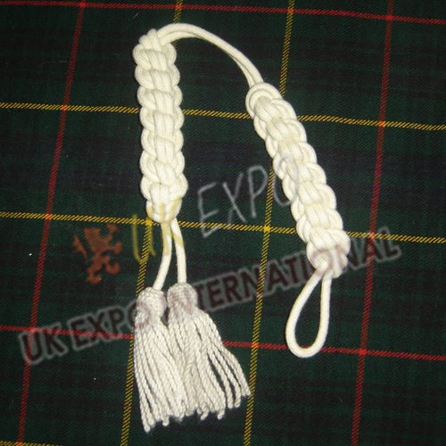 Cream Wool Military Shako Cord