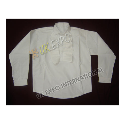 Civil War White Cotton Shirt