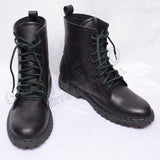 Russian Military Black Leather Boots