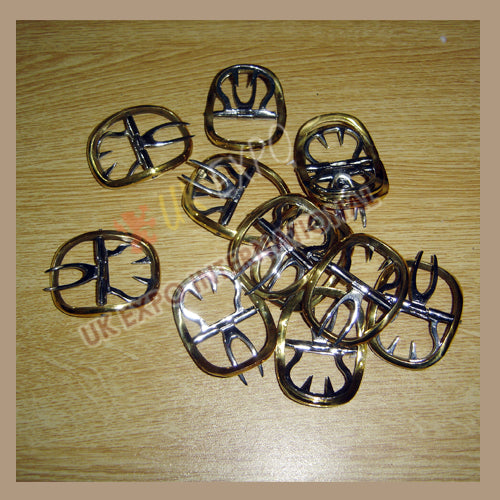 Brass Military Shoe Buckles