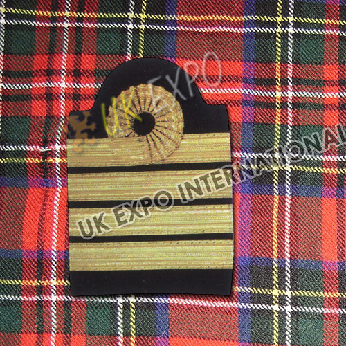 Royal Navy Captain Epaulette Board