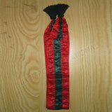 Dark Green & Crimson Silk Sash