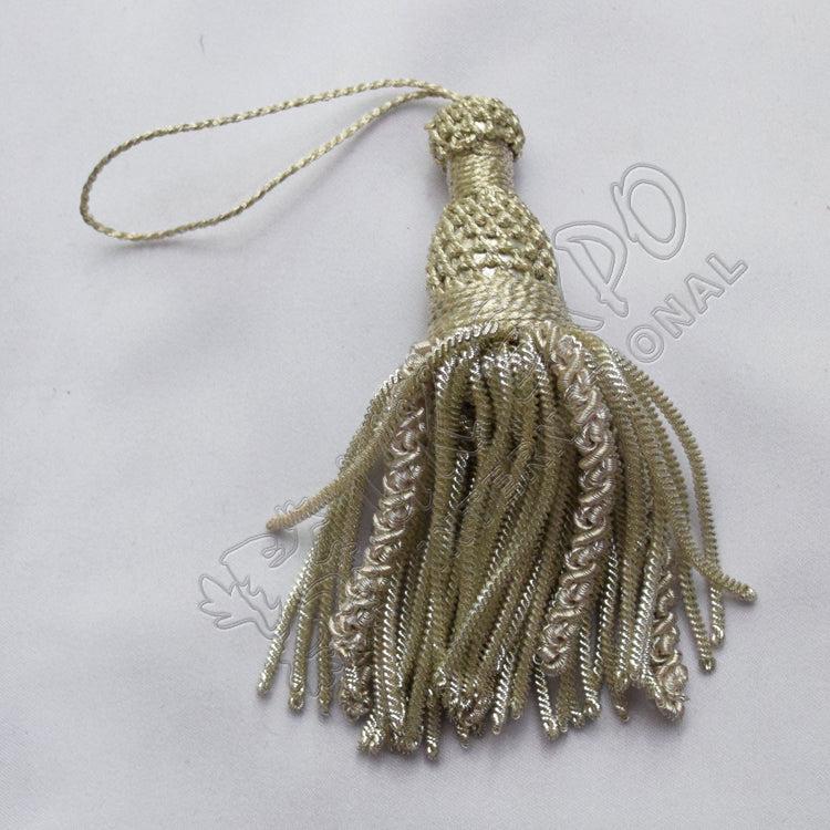 Silver Bullion Tassels