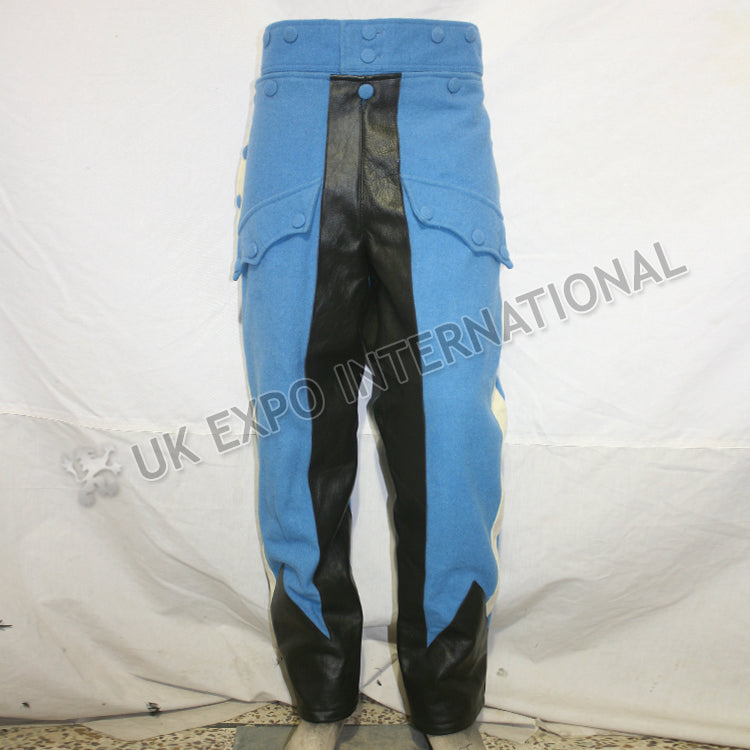 Sky Blue Hussar Riding Cavalry Trouser